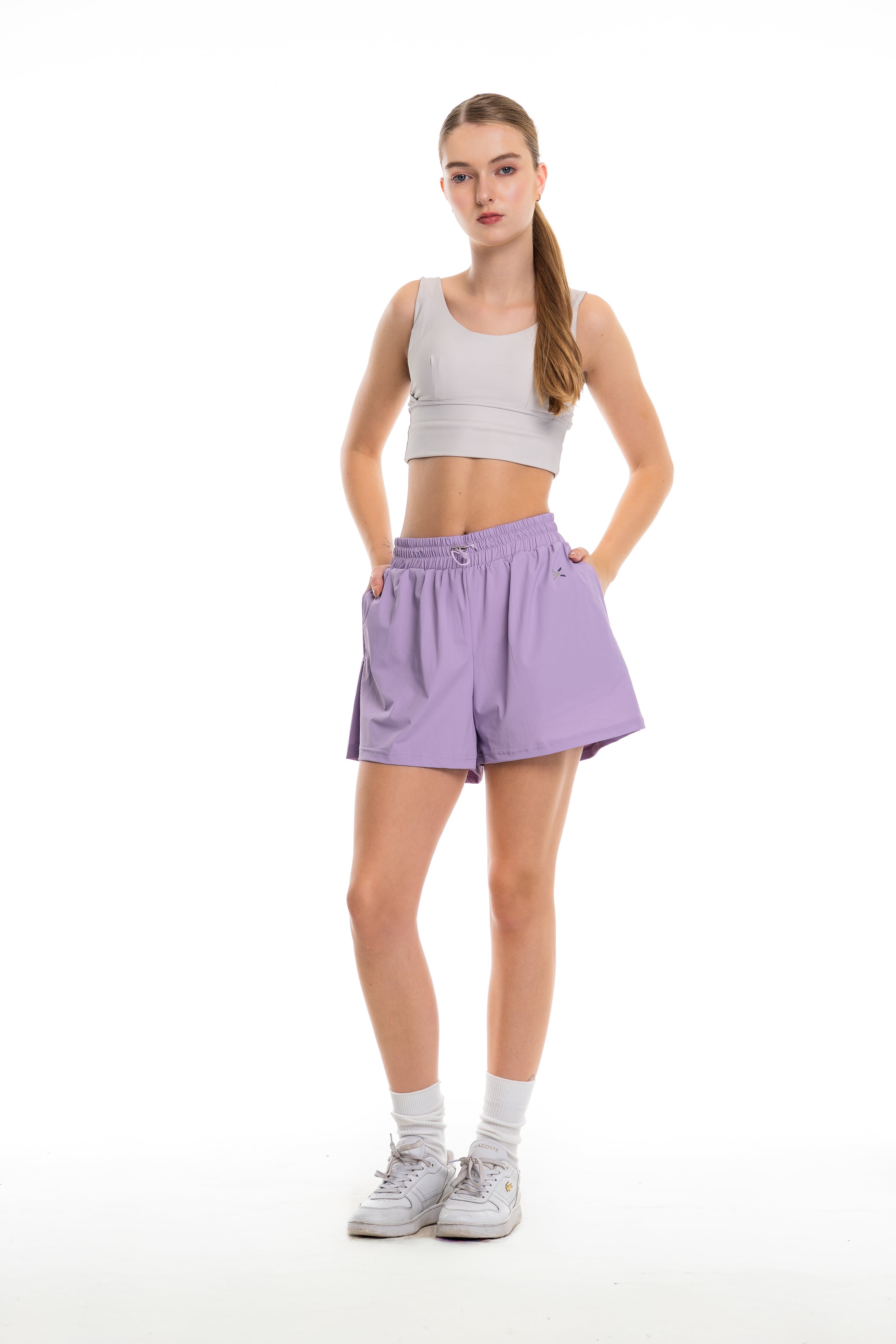 Ease Mid-Length Drawstring Lined Shorts