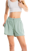 Ease Mid-Length Drawstring Lined Shorts