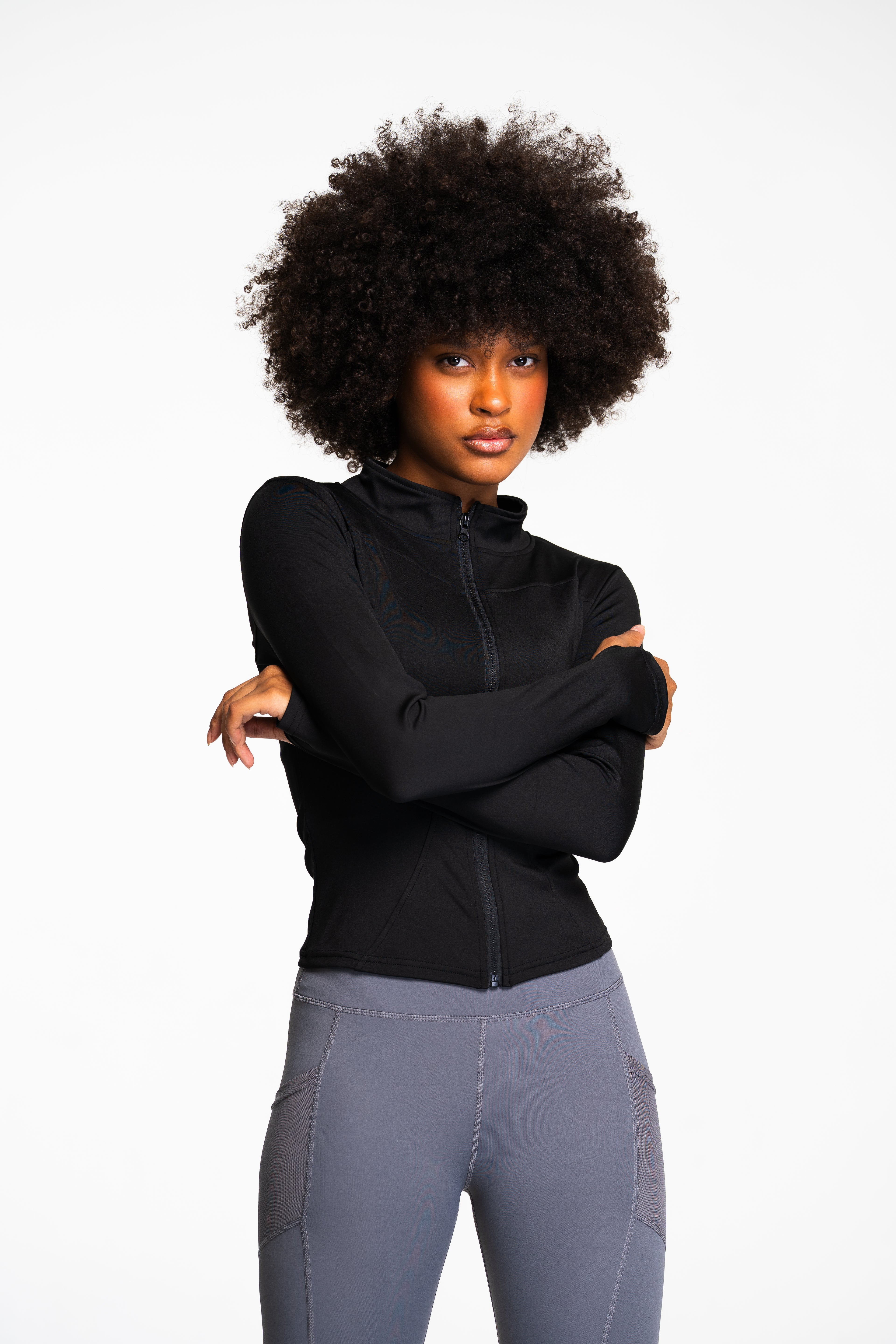Elevate Fitted Performance Track Jacket