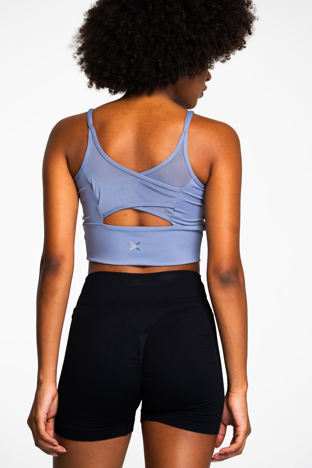 Sculpt Crossover High-Waisted Training Shorts