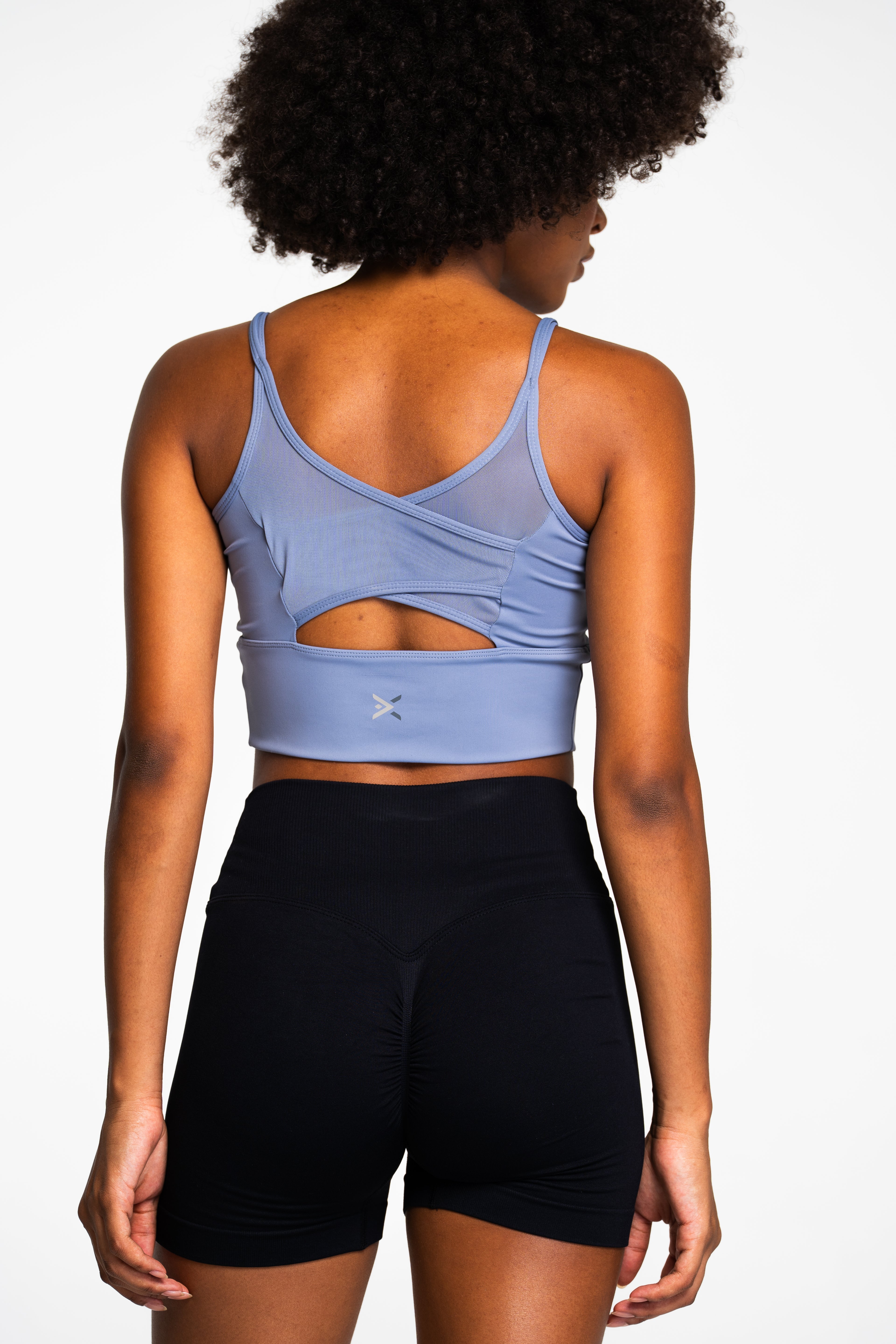 Sculpt Crossover High-Waisted Training Shorts