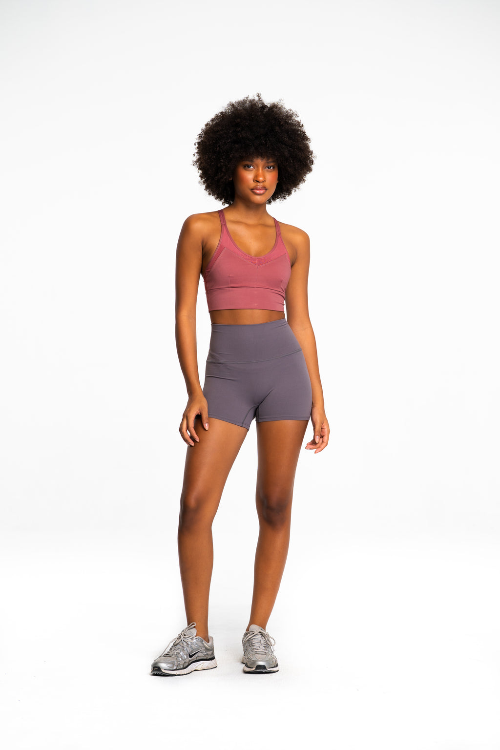 Pace High-Waisted Seamless Training Shorts with Back Pocket
