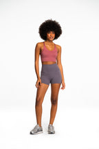 Pace High-Waisted Seamless Training Shorts with Back Pocket