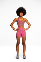 Pace High-Waisted Seamless Training Shorts with Back Pocket