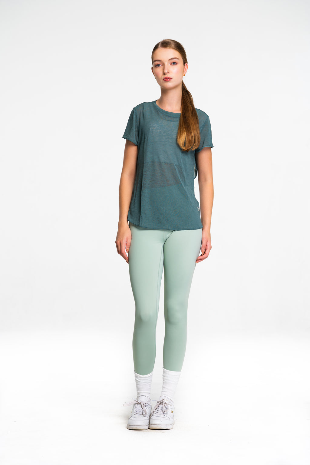 Drift Lightweight Keyhole Short-sleeve Top