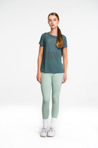 Drift Lightweight Keyhole Short-sleeve Top