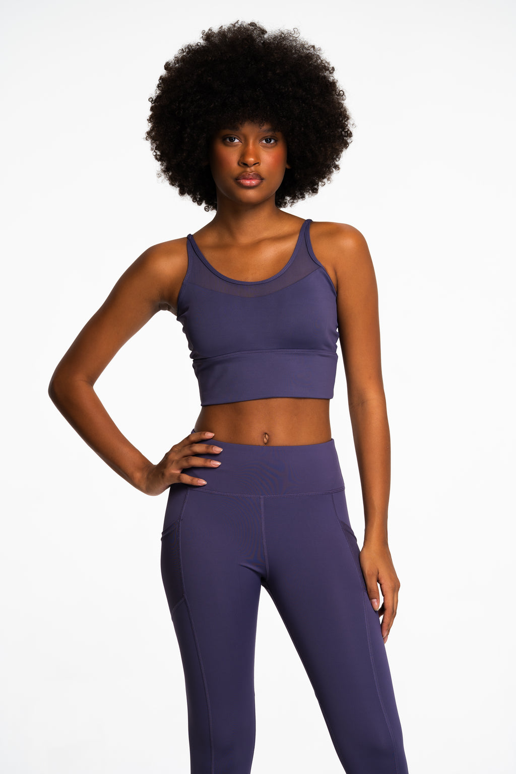 Airflow Mesh Keyhole Sports Bra