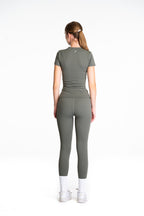 Flow Stretch Yoga Top and Leggings Set
