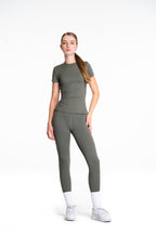 Flow Stretch Yoga Top and Leggings Set